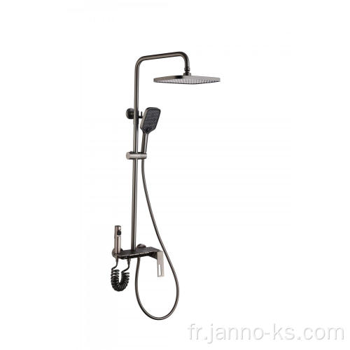 Piano Model Brass Brash Room Downfall Shower Faucet Mixer